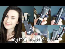about my mac lesson makeup haul