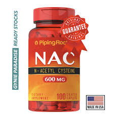 It can be taken intravenously, by mouth, or inhaled as a mist. N Acetyl Cysteine Nac 600mg 100 Caplets 100 Vegetarian Usa Shopee Malaysia