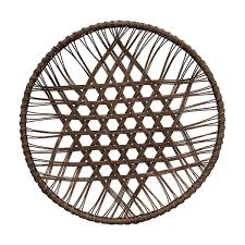 Storied Home Hand Woven Rattan Open