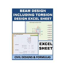 beam design including torsion excel