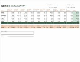 Streamline how you budget your income each month with this comprehensive budgeting template. Weekly Sales Activity Report