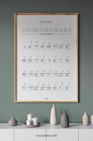 sun salutation a and b yoga sequences