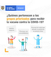 Recorte, rotación, cambio de tamaño, etc. Comorbilidades Covid 19 Colombia Agende Aqui Su Cita Para Primera Dosis De Vacunacion Contra El Covid 19 Para Mayores De 50 Anos Y Mayores De 16 Con Comorbilidades