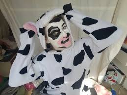 cow costume makeup tutorial you