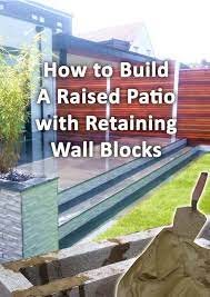 How To Build Raised Patios With