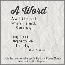 poetry challenge for kids week 2