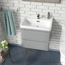 china light grey 600mm bathroom basin