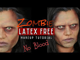 zombie makeup tutorial no prosthetics