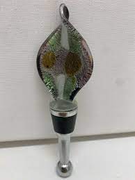Fused Glass Wine Stopper New 2