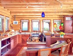 log home kitchen counter choices real