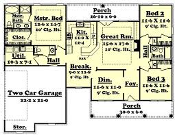 Colonial Style House Plan 3 Beds 2 5