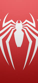 spider man wallpaper 4k logo red