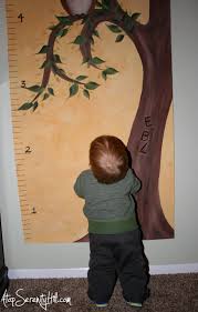 Painted Tree Growth Chart Atop Serenity Hill