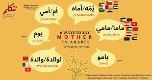 6 ways to say mother in arabic