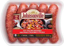 hot italian sausage johnsonville ca