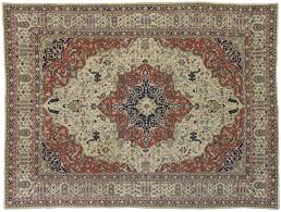 9 x 12 antique indian agra rug 71437