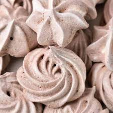 chocolate meringue cookies without