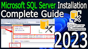how to install microsoft sql server