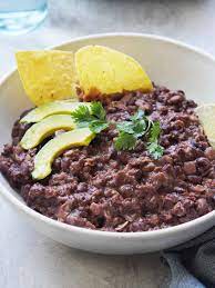 easy refried black beans mexican