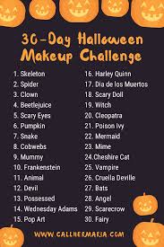 30 halloween makeup ideas 30 day