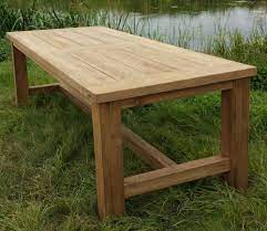 Hallo ich biete hier einen schönen selbst gebauten tisch aus holz. Gartentisch Landhaus Esstisch Massivholz Tisch Holz Massiv Breite 220 Cm