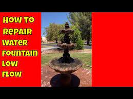 Repair A Water Fountains Low Flow