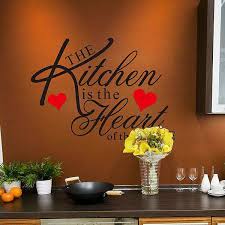 Kitchen Heart Removable Wall Stickers