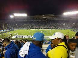 rose bowl section 5 l row 47 home of