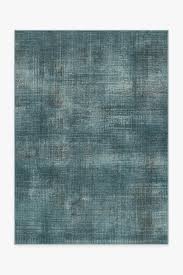 sudaria solid teal blue rug ruggable