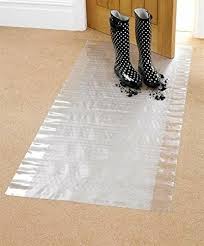 plastic vinyl carpet protector clear