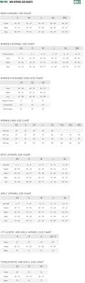 Nike Size Chart Mens Clothing Prosvsgijoes Org
