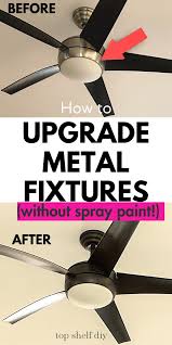 Metal Fixtures Without Spray Paint