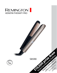 If cleaning becomes necessary, disconnect the straightener from the power outlet, allow it to cool, then wipe the exterior surface and the ceramic plates with a soft damp cloth. Remington S8590 Hair Straightener Instructions For Use Manualzz