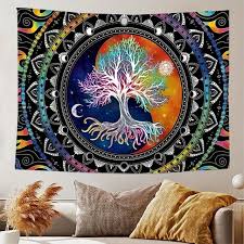 Tree Of Life Wall Hanging Tapestries