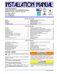 Unitary Products Group Fc9t Up Installation Manual