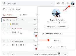 Check spelling or type a new query. How To Sign Out Of Gmail