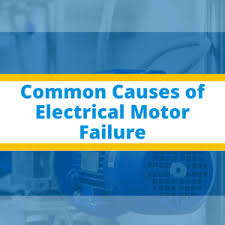 common causes of electrical motor failure