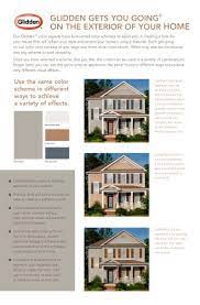 glidden on the exterior of your home