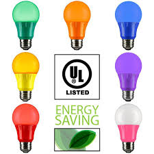 Led Color Party And Holiday Light Bulbs