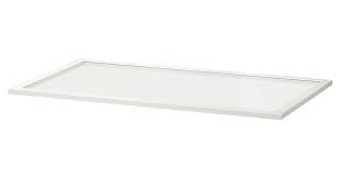 Komplement Glass Shelf White 100x58