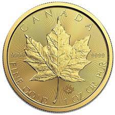 1 oz canadian gold maple leaf coins