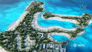 Msc decided to base its experience around the common perception of what the. Msc Cruises To Debut Private Island In Bahams In November Miami Herald