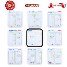 Details About 9 In 1 Set Magnetic Screw Chart Mat Repair Guide Pad For Iphone 6 6s 7 8 Plus X