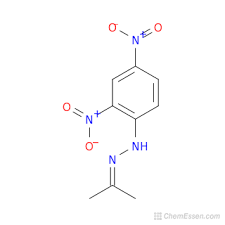 Acetone 2 4 Dinitrophenylhydrazone Formula C9h10n4o4