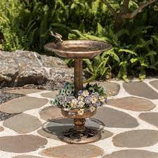 Solar Powered Round Pond Fountain