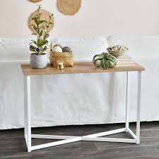 Household Essentials Sofa Table Coastal