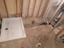 install a toilet on a cement floor