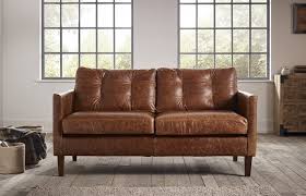 contemporary leather sofas