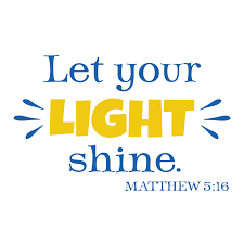 Matthew 5:16 Vinyl Wall Decal 1 by Wild Eyes Signs Let Your Light Shine, Youth Room, Church Decor, Sunday School, Religious Bible Verse, Scripture Wall Words, Inspirational Wall Words, MAT5V16-0003 Custom