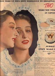 celeste holm jergens makeup ad 1945